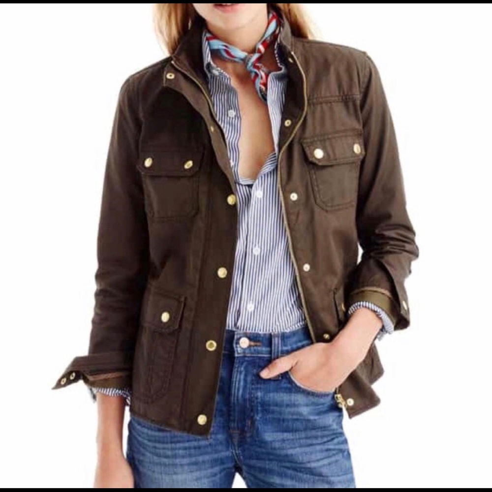 J. Crew The Downtown Field Jacket (Petite)